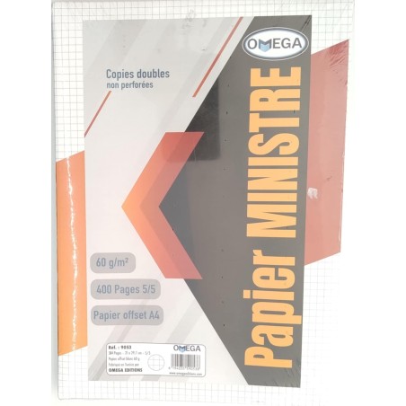 Papier ministre - Omega- 400
