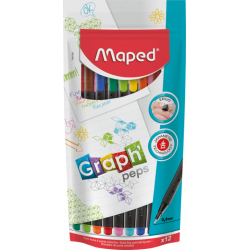Pochette 12 Stylos Graph...