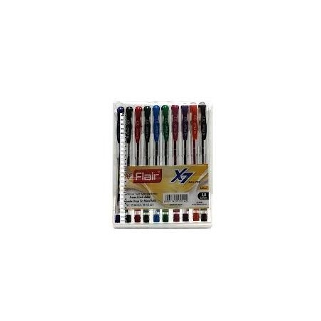 Pochette 10 Stylos X7 Flair