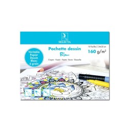 Papier Dessin Blanc -...