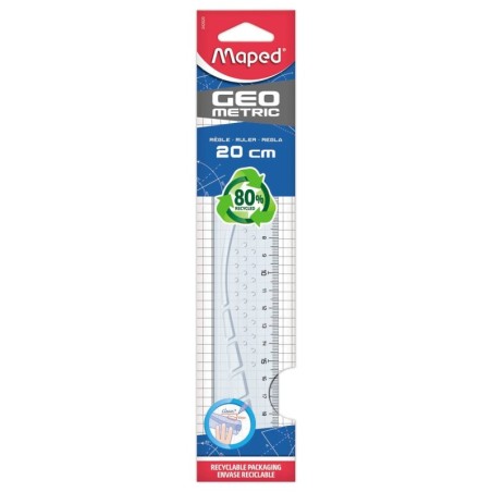 Règle 20cm Geometric -...