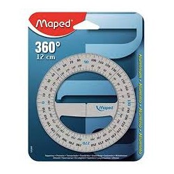Rapporteur 360° 12cm...