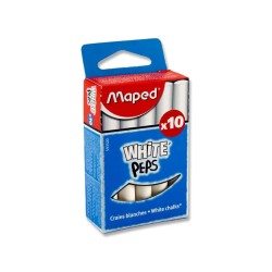 Craie Blanche - Maped - 10 Pc