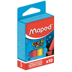 Craie Couleur - Maped - 10 Pc