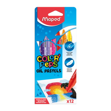 Pastels à l'huile Color...