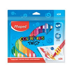 Crayons Cire Twist - Maped...