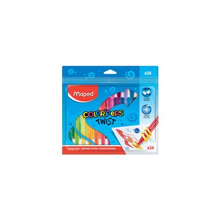 Crayons Cire Twist - Maped...