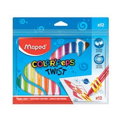 Crayons Cire Twist - Maped...