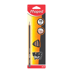 3 Crayons HB 2 Maped