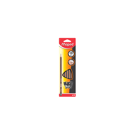 6 Crayons HB 2 Maped