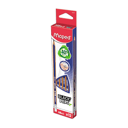 12 Crayons Recycled Maped