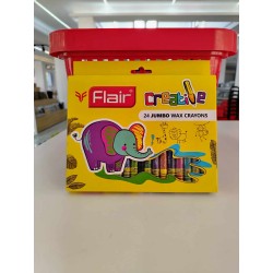 Crayons Jumbo Wax - Flair - 24