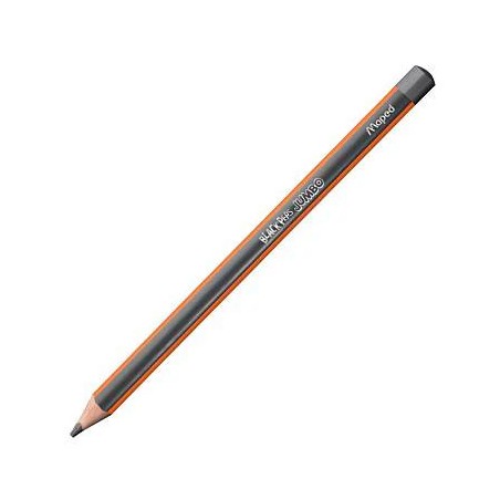 Crayon Black Peps Jumbo Maped