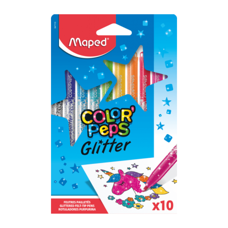 Feutres Glitter - Maped - 8
