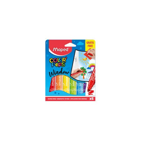 Feutres de coloriage Vitre...