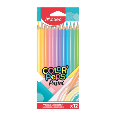 Crayons Pastel - Maped - 12