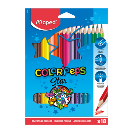 Crayons Color'Peps Star -...