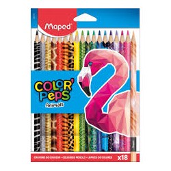 Crayons Color'Peps animals-...