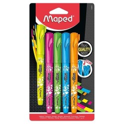 Surligneur Fluo - Maped - 5...