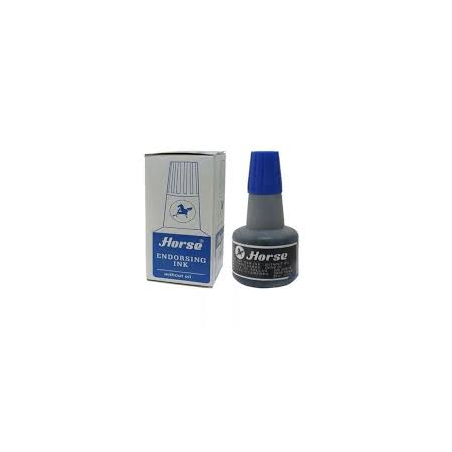 Encre Tampon - Horse - Bleu