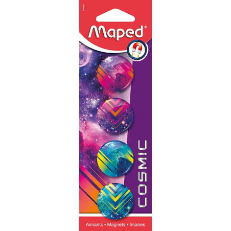 Aimants - Maped - 4 x Cosmic