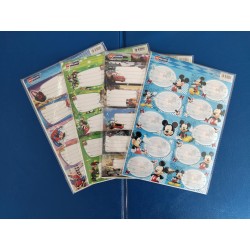 Etiquettes Cahier