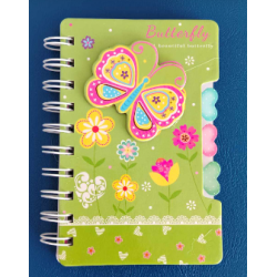Notebook - Butterfly - Vert