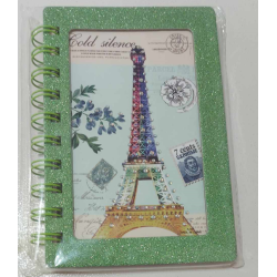 Notebook - Glitter Paris