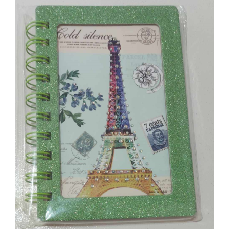 Notebook - Glitter Paris