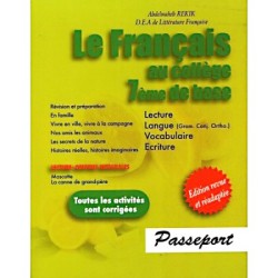 Le Français au collège 7ème...