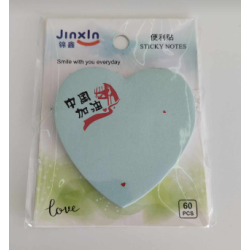 Sticky note pastel - Coeur
