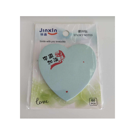 Sticky note pastel - Coeur