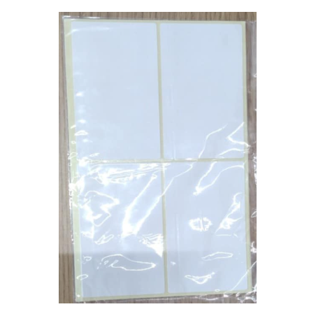 Etiquettes Prix - 50*80 mm
