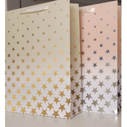 Sac cadeau étoilé -...