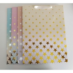Sac cadeau étoilé -...