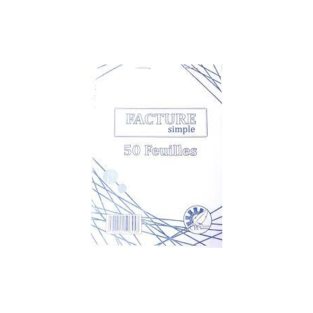 Carnet de factures - 50...