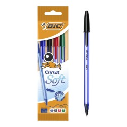 Stylo Bic Crystal Soft