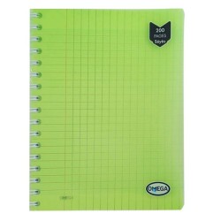Cahier Spiral - Omega -...