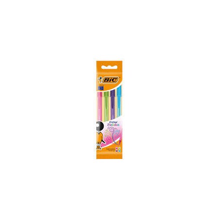 Pochette 4 stylos Bic...