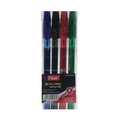 Pochette 4 Stylos Xplore Flair