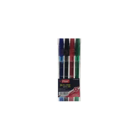 Pochette 4 Stylos Xplore Flair